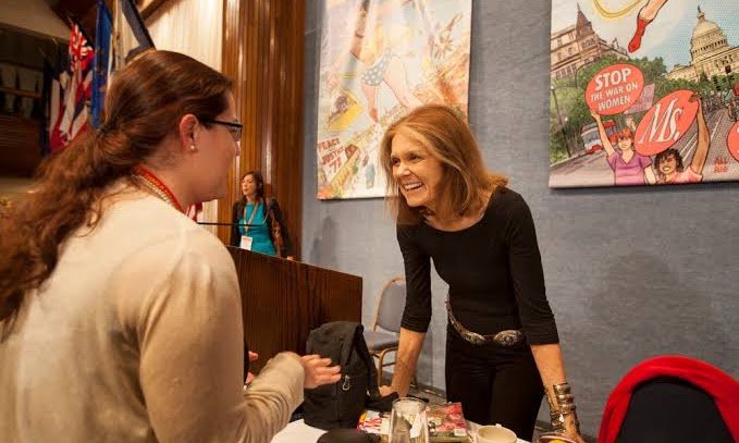 Gloria Steinem — recent news image for a rising United States search trend